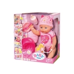 BABY BORN. LALKA INTERAKTYWNA SOFT TOUCH, DZIEWCZYNKA