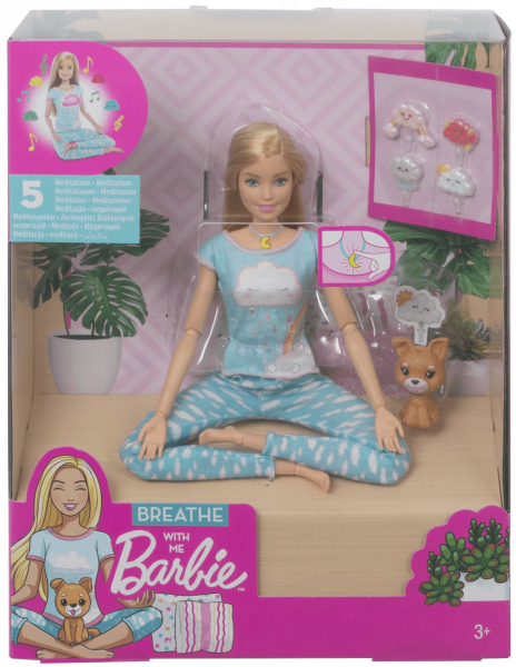 BARBIE GNK01 LALKA MEDYTUJĄCA