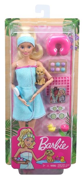 BARBIE GJG550 RELAKS W SPA + AKCESORIA, PIESEK