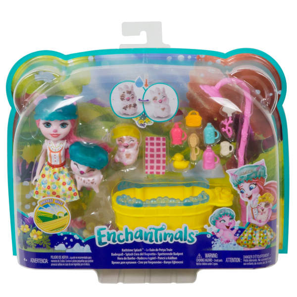 ENCHANTIMALS. GJX35 RADOSNA KĄPIEL ŚWINEK