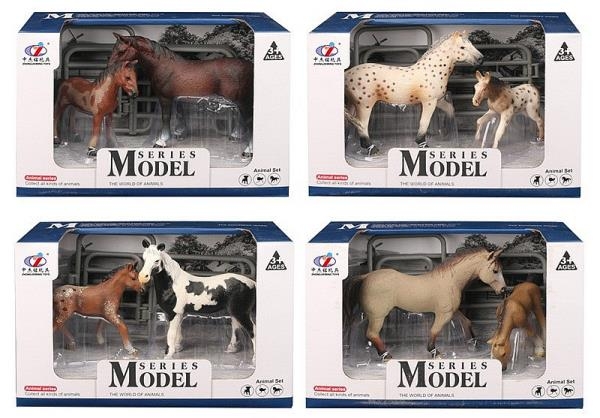 KONIE 481398 FIGURKI KLACZ + ŹREBAK