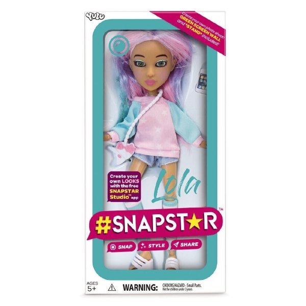 SNAP STAR LALKA LOLA ZDJĘCIA SESJA APLIKACJA