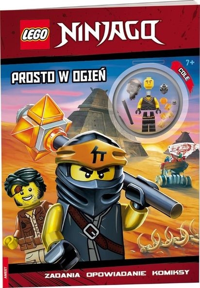 LEGO NINJAGO PROSTO W OGIEŃ + MINIFIGURKA