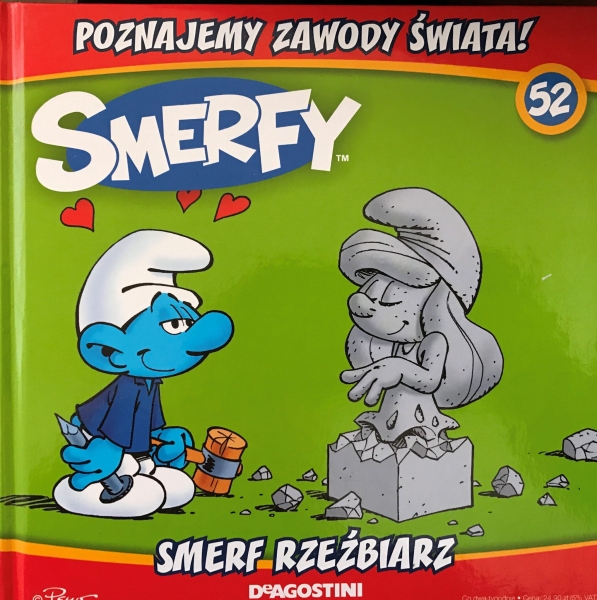 SMERFY SMERF RZEŹBIARZ  TOM 52 