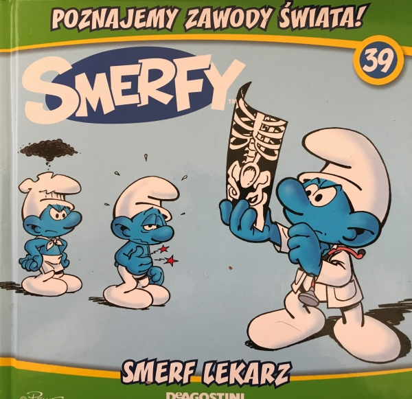 SMERFY SMERF LEKARZ TOM 39 ZAWODY ŚWIAT