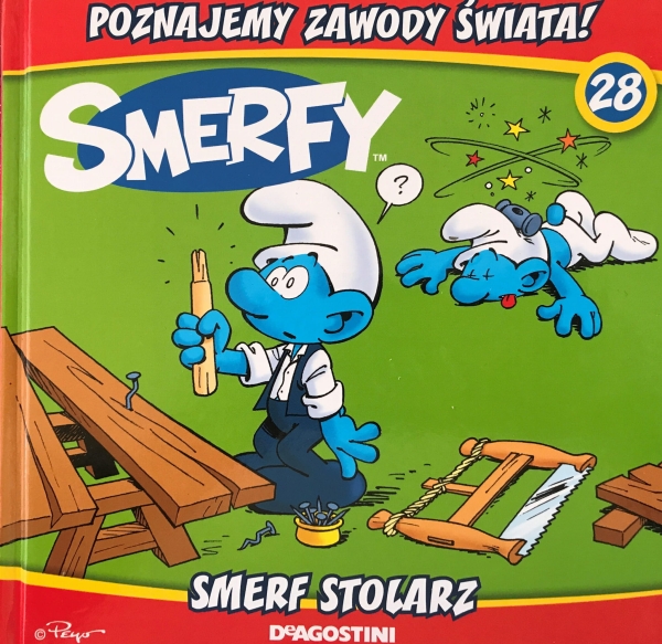SMERFY SMERF STOLARZ 28 ZAWODY ŚWIATA