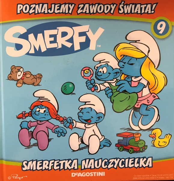 SMERFY SMERFECZKA NAUCZYCIELKA TOM 9 ZAWODY