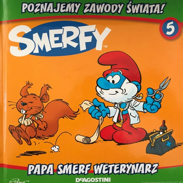 SMERFY PAPA  SMERF WETERYNARZ TOM 5 ZAWODY