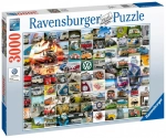 PUZZLE 3000 ELEMENTÓW 99 MOMENTÓW KAMPERA VW