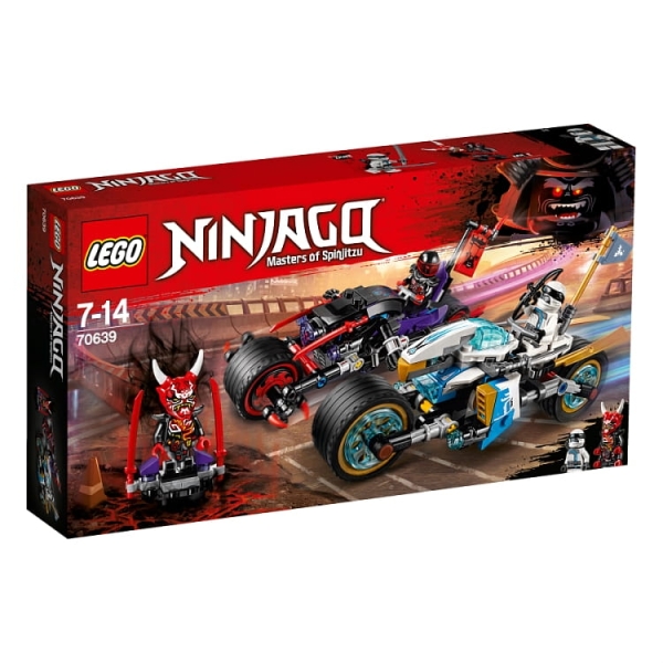 LEGO NINJAGO WYŚCIG ULICZNY WĘŻOWEGO JAGUARA 70639
