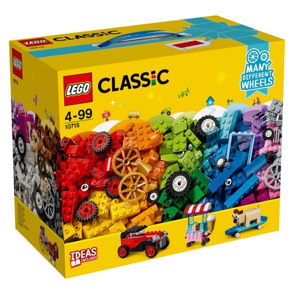 LEGO CLASSIC KLOCKI NA KÓŁKACH 10715