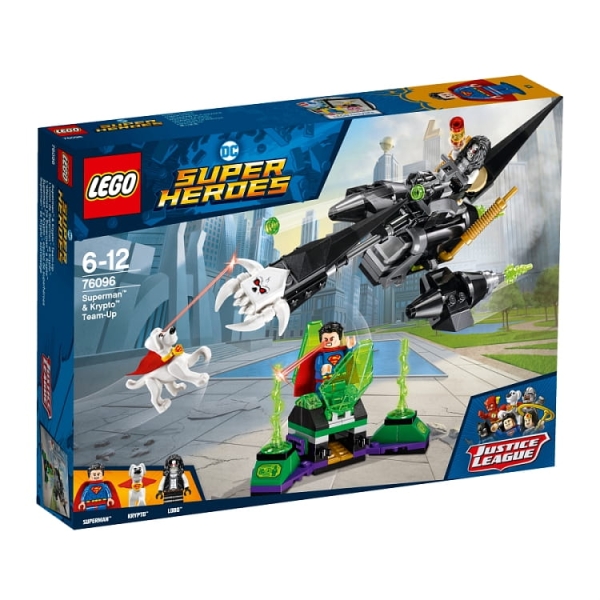 LEGO SUPER HEROES SUPERMAN I KRYPTO ŁĄCZĄ SIŁY 76096