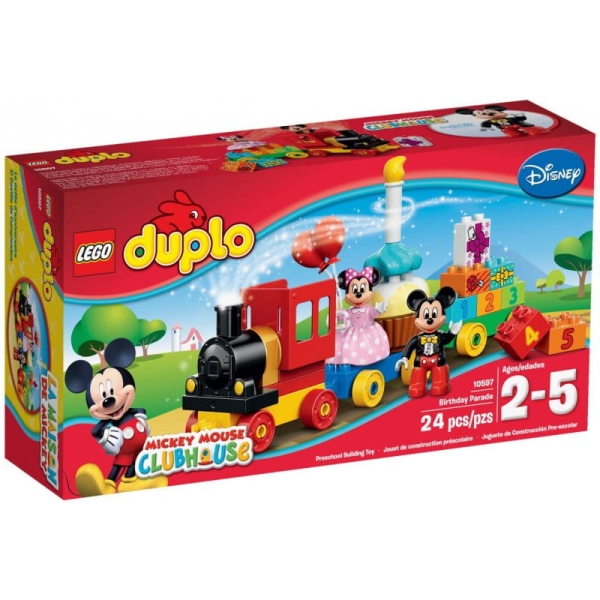 LEGO DUPLO PARADA URODZINOWA MYSZKI MIKI I MINNIE  