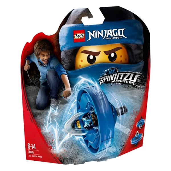 LEGO NINJAGO JAY MISTRZ SPINJITZU 70635