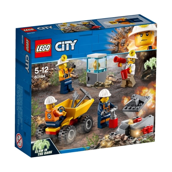 LEGO CITY EKIPA GÓRNICZA 60184 KLOCKI