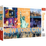 PUZZLE 1000 ELEMENTÓW NEONOWE MIASTO NEW YORK 