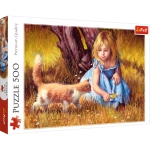 PUZZLE 500 ELEMENTÓW W CENTRUM UWAGI TREFL    