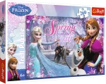 PUZZLE 260 ELEMENTÓW KRAINA LODU MIŁOŚĆ W KRAINIE LODU  