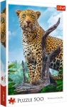 PUZZLE 500 ELEMENTÓW DZIKI LAMPART TREFL
