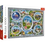 PUZZLE 1000 ELEMENTÓW ZAMKI ŚWIATA TREFL
