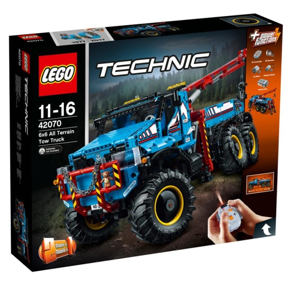 LEGO TECHNIC 42070 TERENOWY HOLOWNIK 6 X 6