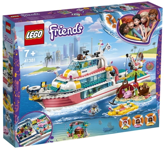 LEGO FRIENDS 41381 ŁÓDŹ RATUNKOWA