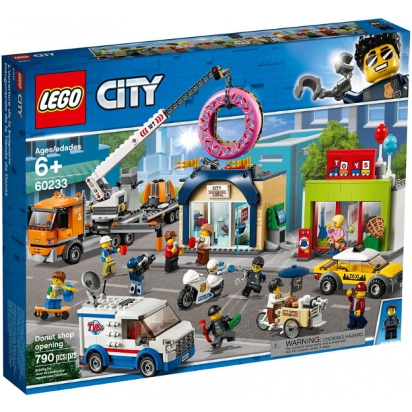 LEGO CITY 60233 OTWARCIE SKLEPU Z PĄCZKAMI