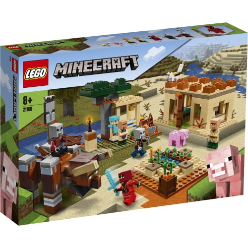 LEGO MINECRAFT 21160 NAJAZD ZŁOSADNIKÓW