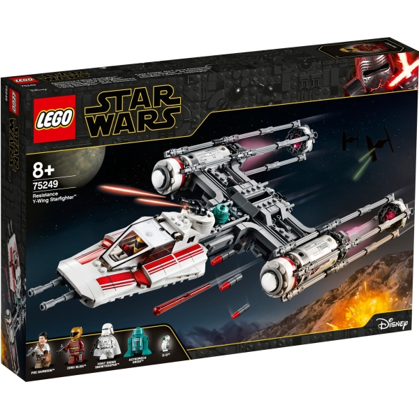 LEGO STAR WARS 75249 MYŚLIWIEC Y-WING RUCHU OPORU
