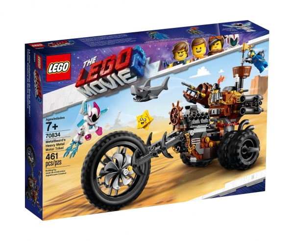 LEGO MOVIE 2 70834 TRÓJKOŁOWIEC STALOWOBRODEGO