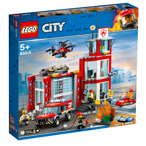 LEGO CITY 60215 REMIZA STRAŻACKA V29