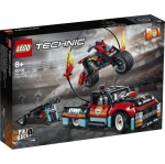 LEGO TECHNIC 42106 FURGONETKA I MOTOCYKL KASKADERSKI