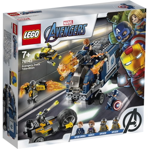 LEGO SUPER HEROES 76143 AVENGERS ZATRZYMANIE CIĘŻARÓWKI