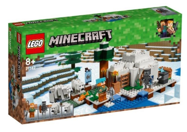 LEGO MINECRAFT 21142 IGLOO NIEDŹWIEDZIA POLARNEGO 
