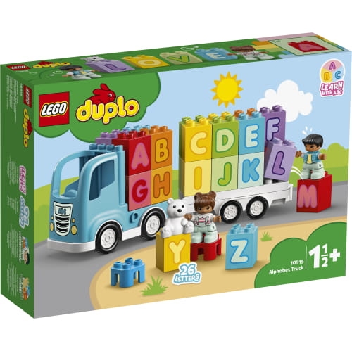 LEGO DUPLO MY FIRST 10915 CIĘŻARÓWKA Z ALFABETEM