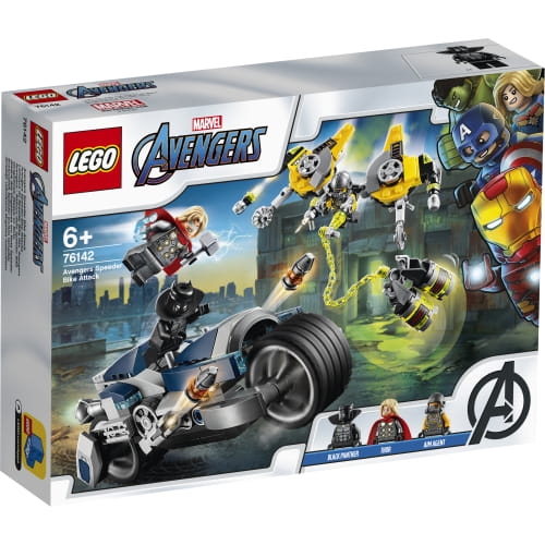 LEGO SUPER HEROES. 76142 AVENGERS. WALKA NA MOTOCYKLU