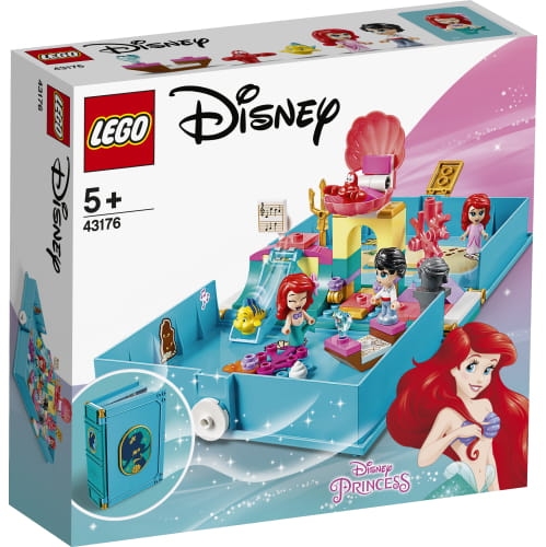 LEGO DISNEY PRINCESS. 43176 KSIĄŻKA Z PRZYGODAMI ARIELKI