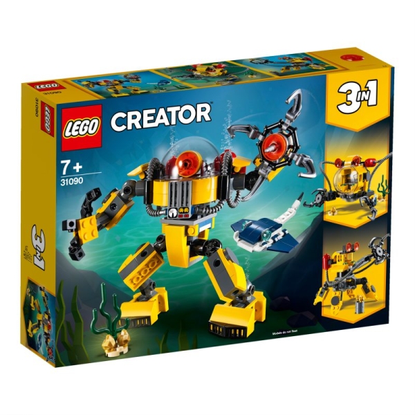LEGO CREATOR 31090 PODWODNY ROBOT