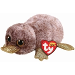 TY BEANIE BOOS. PERRY. BRĄZOWY DZIOBAK, 15 CM