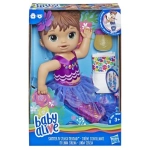 BABY ALIVE. LALA. MIGOCZĄCA SYRENKA, BRUNETKA