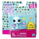 LITTLEST PET SHOP. FIGURKI BEV GILTURTLE I KEELY FROGGET