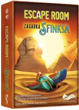 GRA ZAGADKA SFINKSA ESCAPE ROOM ZAGADKI