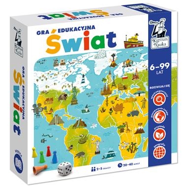 KAPITAN NAUKA ŚWIAT GRA EDUKACYJNA