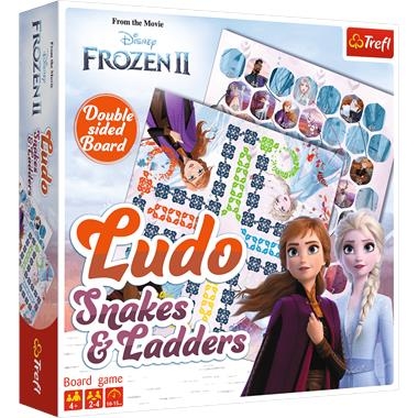 GRA LUDO SNAKES LADDERS FROZEN 2 01756 TREFL