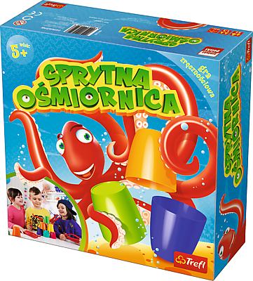 GRA SPRYTNA OŚMIORNICA DLA DZIECI ZRĘCZNOŚCIOWA