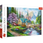 PUZZLE 500 ELEMENTÓW LEŚNE ZACISZE TREFL 