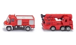 SET STRAŻACKI WÓZ STRAŻACKI + DŹWIG ZABAWKA