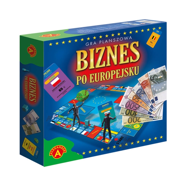 BIZNES PO EUROPEJSKU GRA PLANSZOWA
