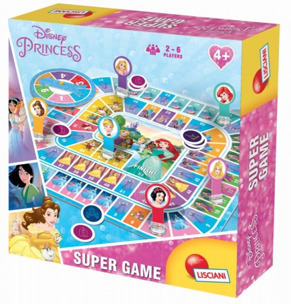 KSIĘŻNICZKA SUPER GRA PLANSZOWA DISNEY