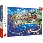 PUZZLE ZATOKA SAN FRANCISCO  2000 EL